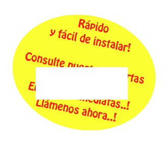 Rápido y fácil de instalar!

Consulte nuestras Ofertas
www.cleverspain.es
Entregas inmediatas..!
Llámenos ahora..!